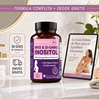 InosiFem Balance — Tu aliado natural para el equilibrio hormonal, el bienestar en la menopausia y el control metabólico de peso.